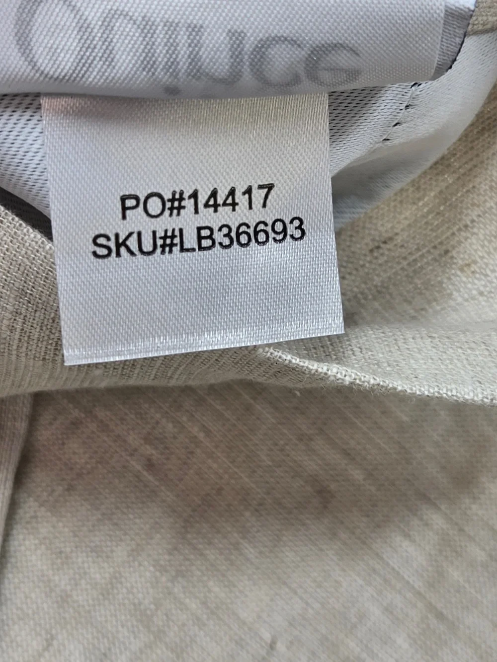 NWT QUINCE Set Of 2 48x84 European Linen True Blackout Curtains Flax 9992